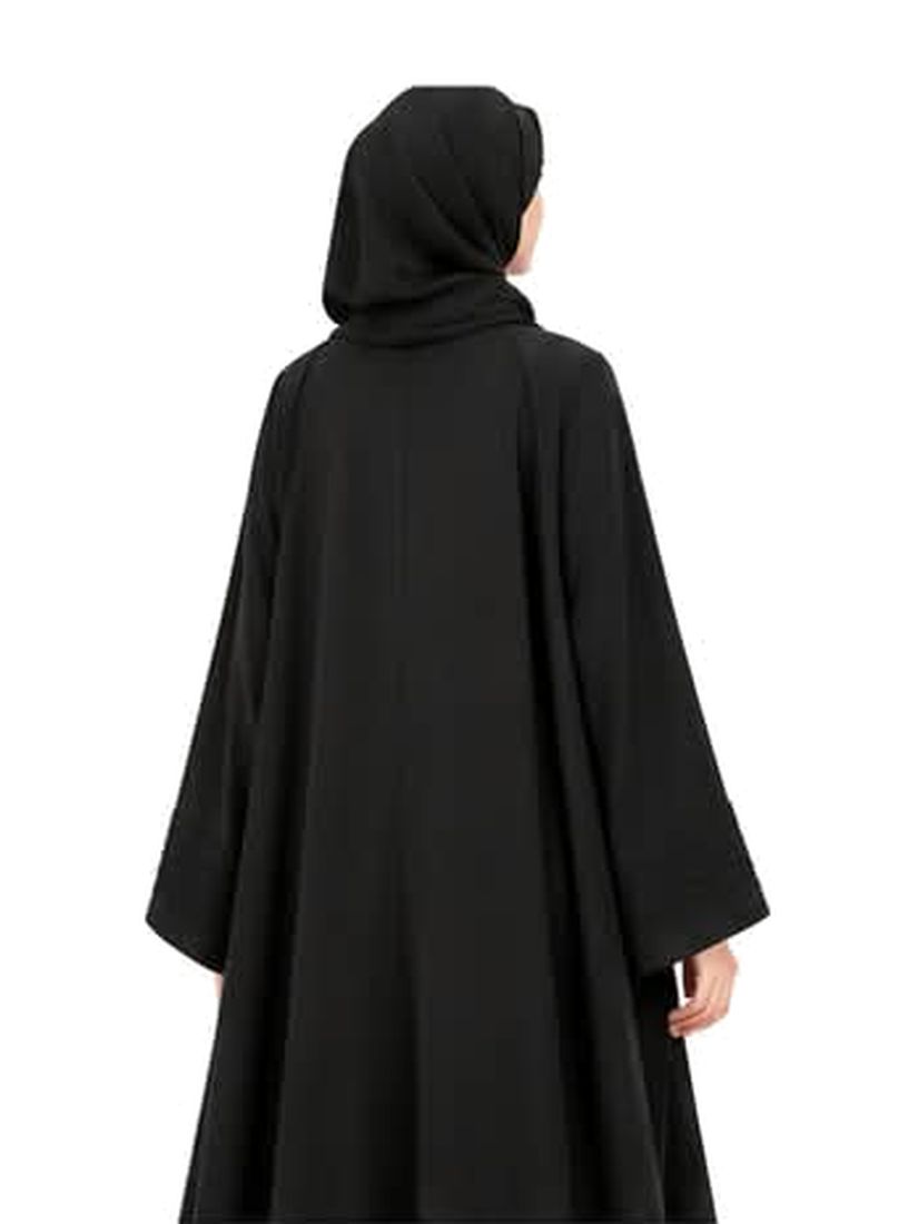 Back view of the pleated skirt